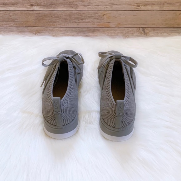 UGG Women’s Willows Sneakers In Seal Grey - Picture 4 of 8